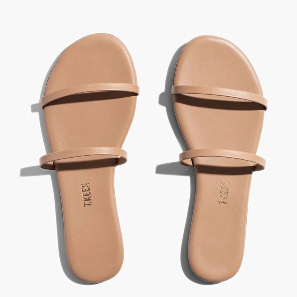 TKEES Sandals Gemma Vegan - matte nude